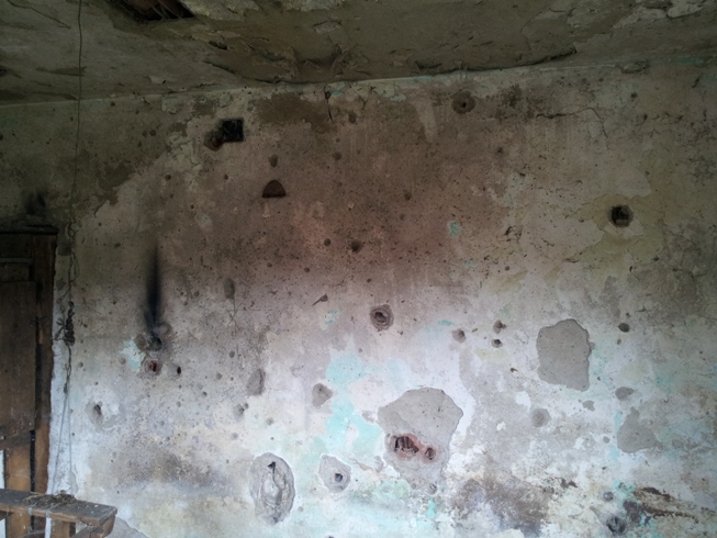 Inside the Ismet Gashi's house